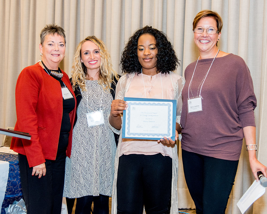 L to R: Kim Coulter, Nicole Diamond, Bianca Johnson, Nancy Freedman
